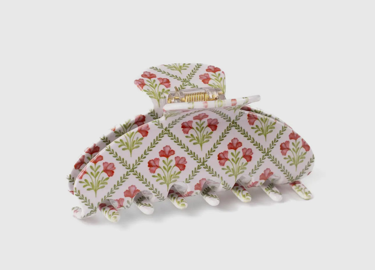 Floral hair claw clip (various)