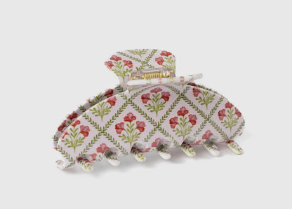 Floral hair claw clip (various)