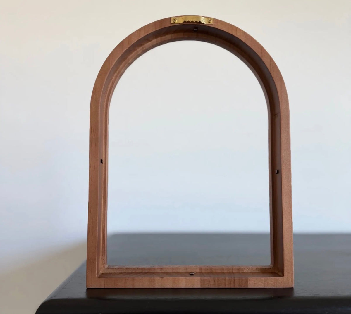 Arch wood frame