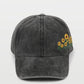 Sunflowers baseball cap