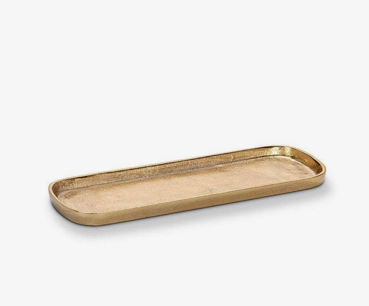 Gold oval tray (various)