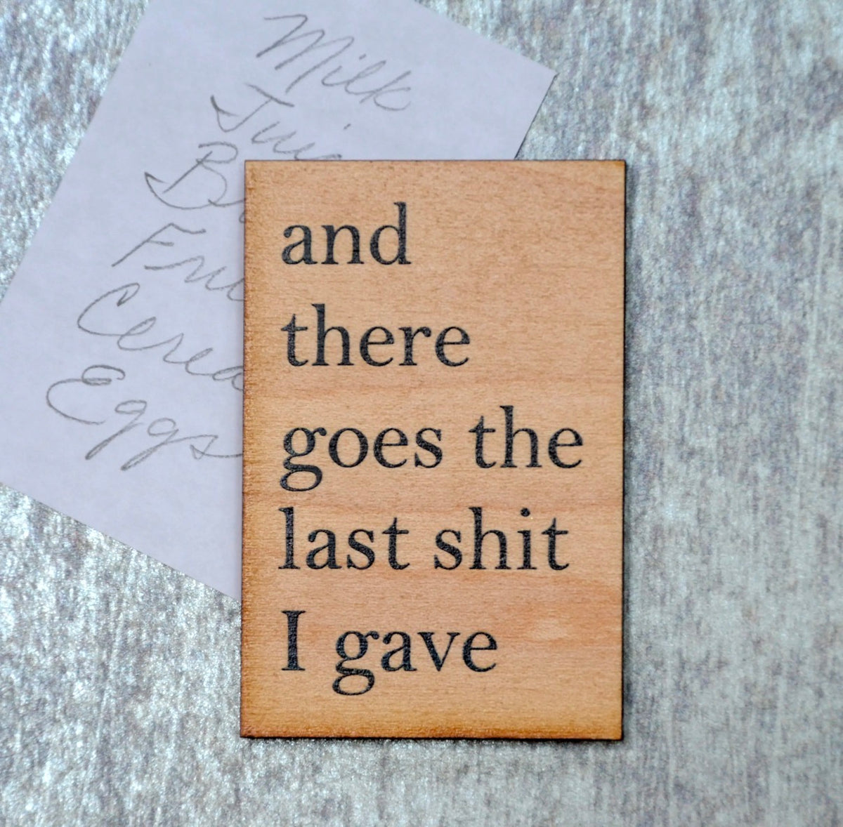 Wood magnets (various)