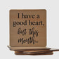 Wooden coaster funny (various)