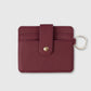 Solid color mini card wallet
