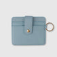 Solid color mini card wallet