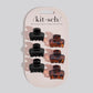 Kitch recycled plastic clips 6 pc set