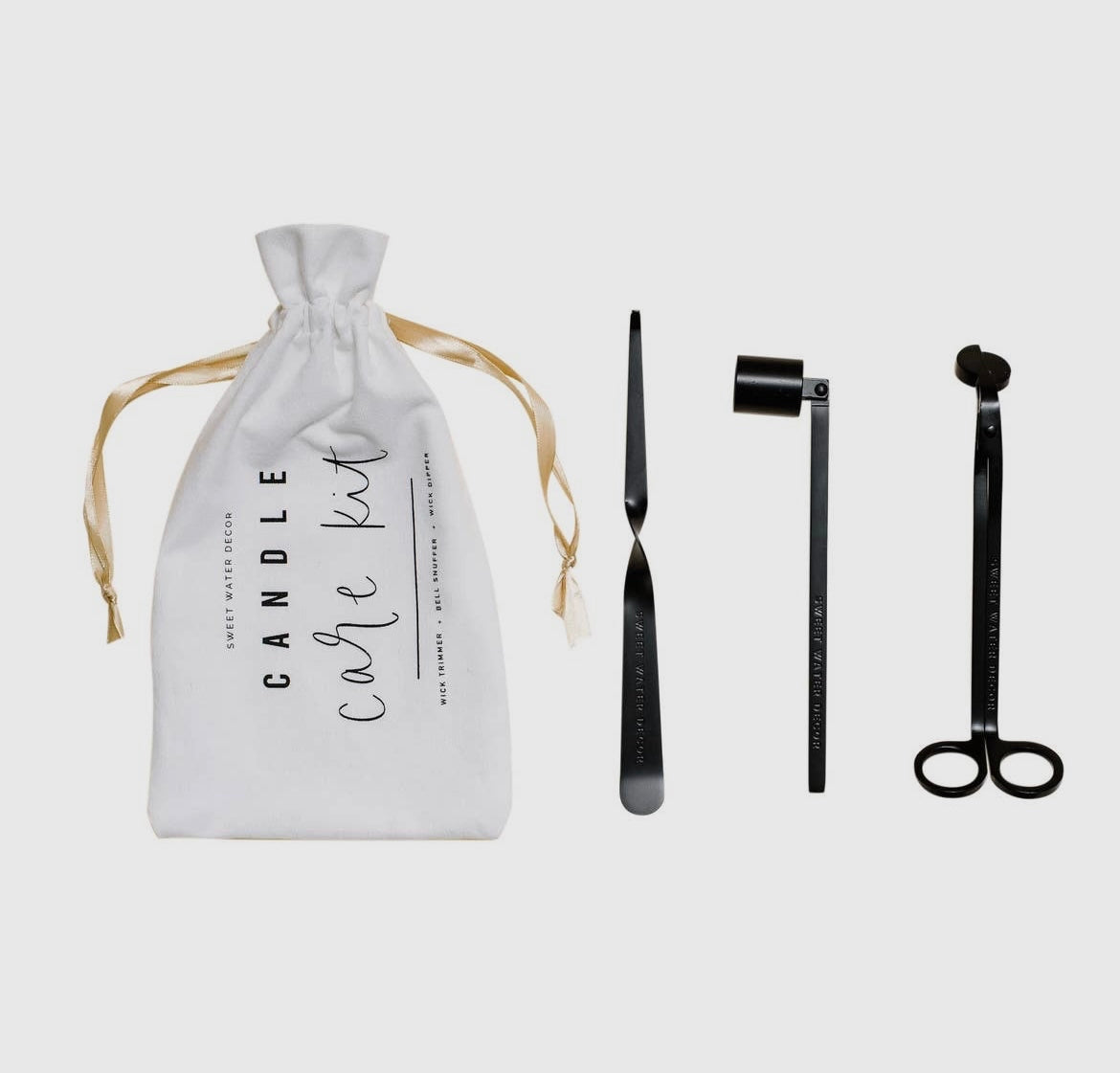 Black candle care kit