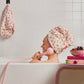 Kitsch XL hair towel wrap - cherry print