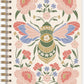 Botanical hardcover spiral journal (various)