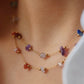 Multicolor gemstone jewelry