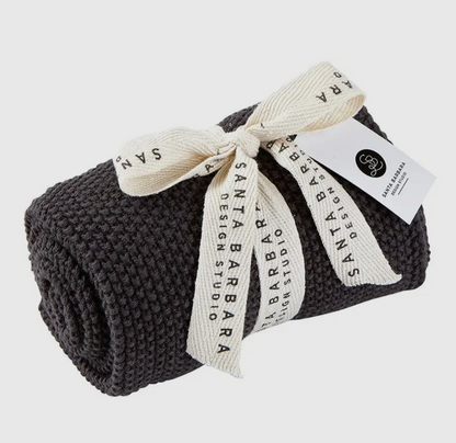 Knit dish towel