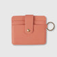 Solid color mini card wallet