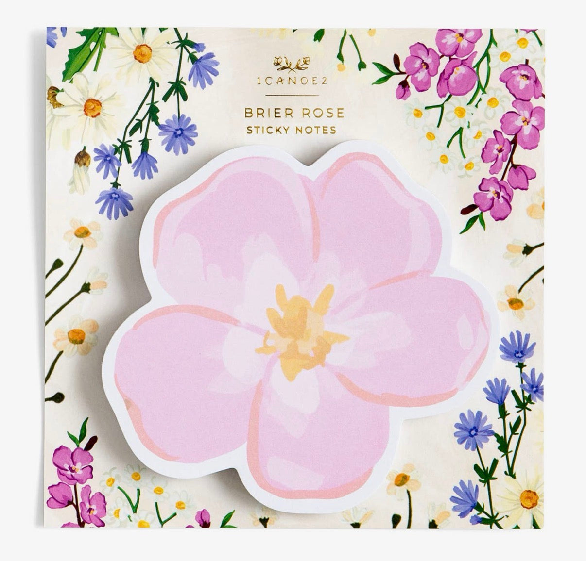 Flower sticky notes