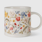 Vintage floral mug