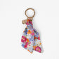 Floral satin keychain (various)