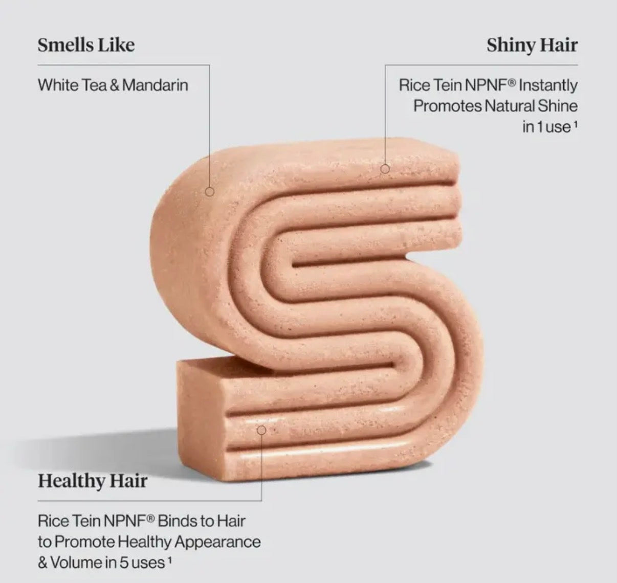 Rice water protein shampoo and conditioner bar set