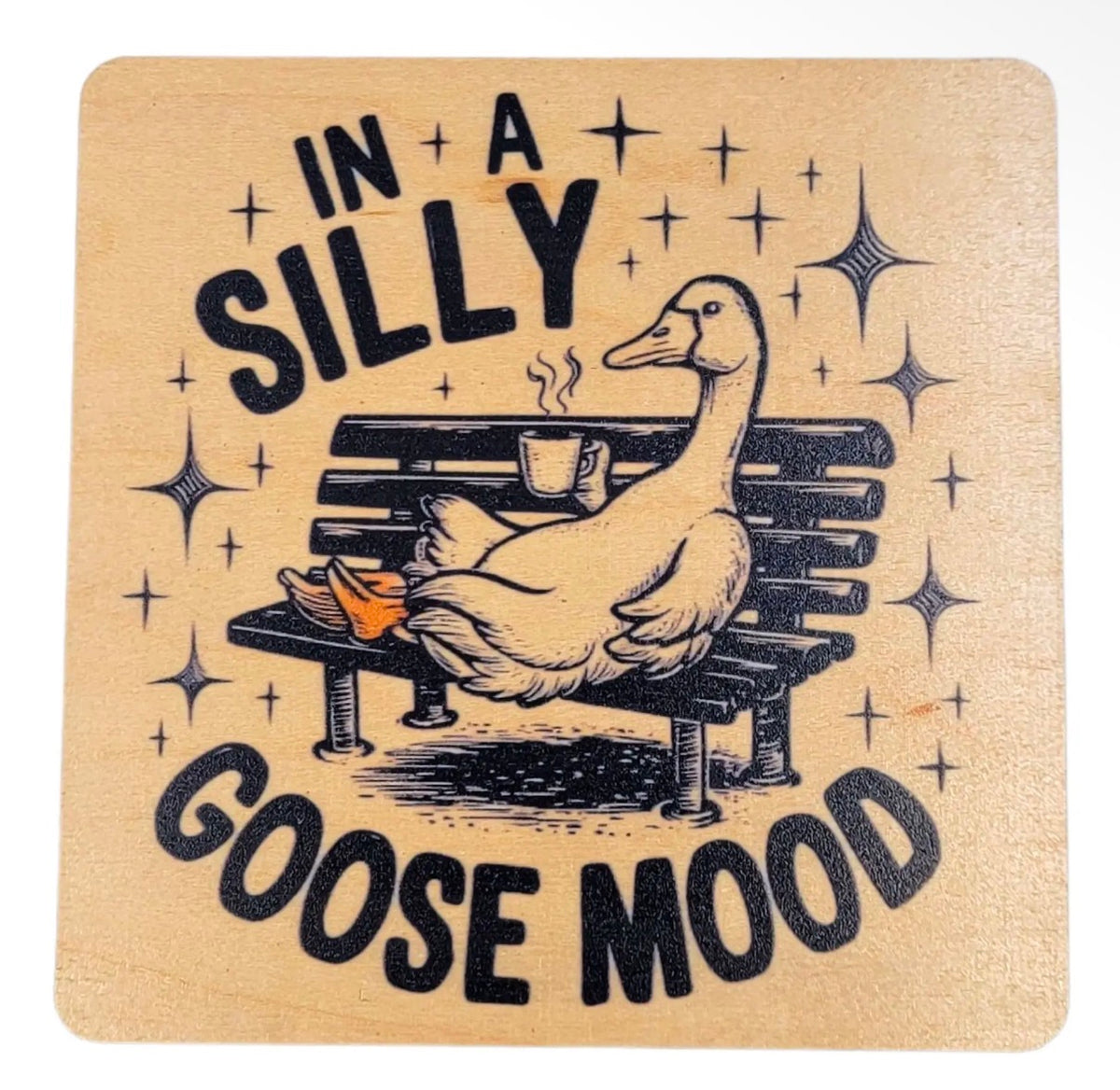 Wooden coaster funny (various)