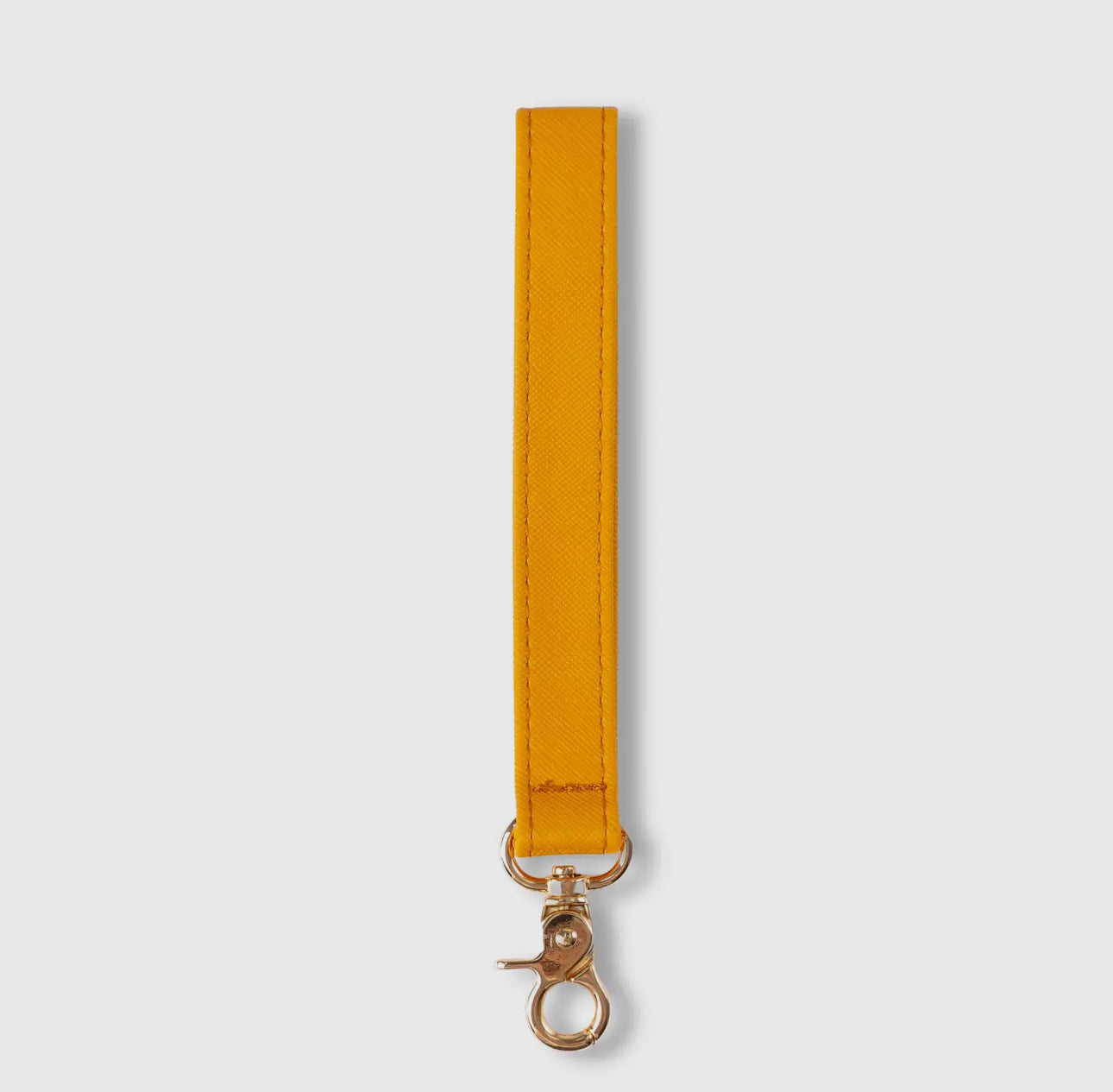 Solid color wristlet keychain