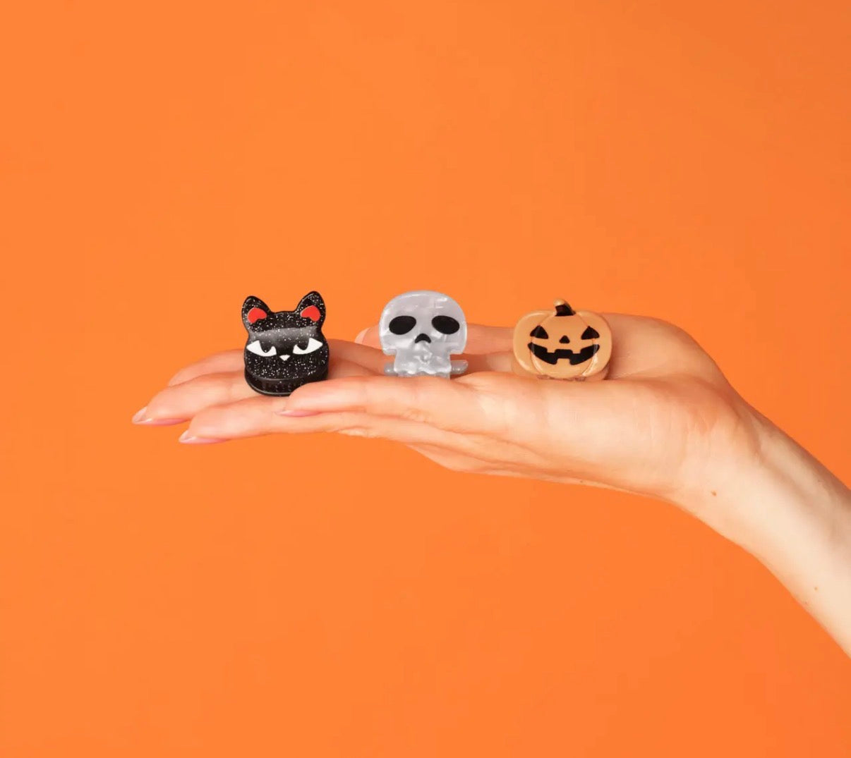 Halloween squad claw clips