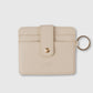 Solid color mini card wallet