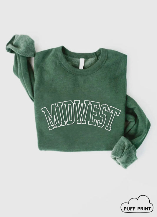 Midwest puff sweatshirt