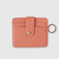Solid color mini card wallet