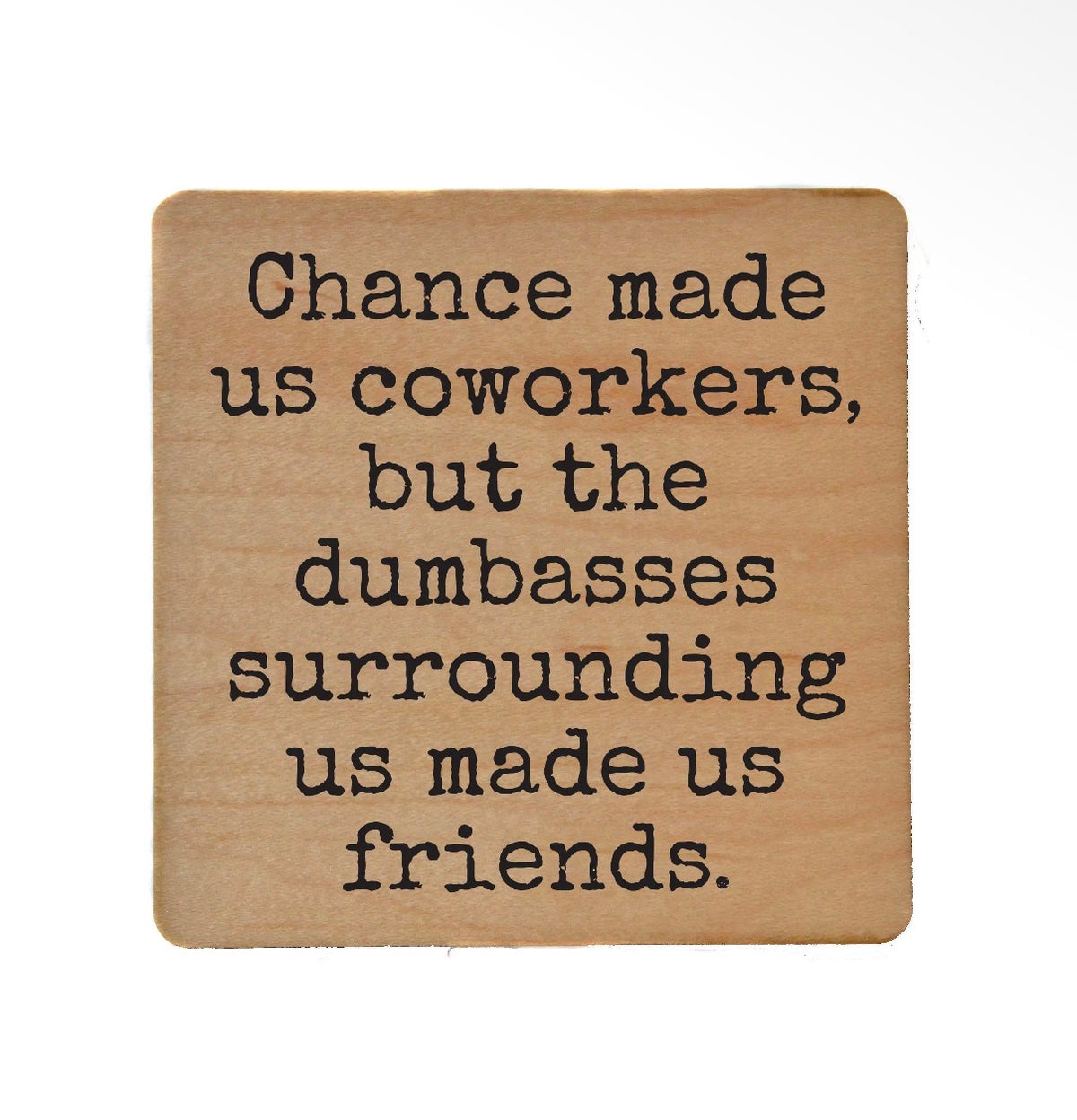 Wooden coaster funny (various)