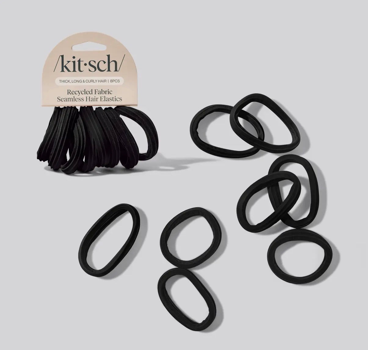 Seamless elastic hair ties (various)
