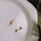 Dainty bow flat back studs