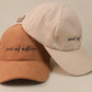 Out of office corduroy hat