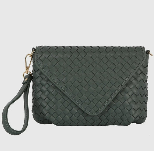 Woven crossbody bag (various)