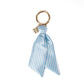 Floral satin keychain (various)