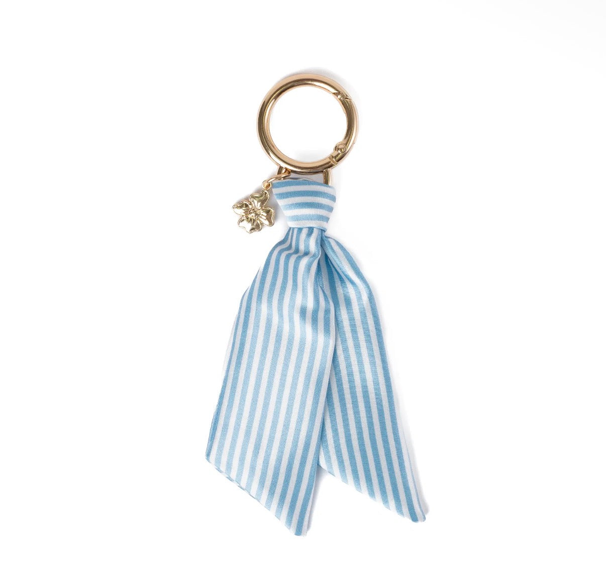Floral satin keychain (various)