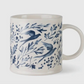 Blue bird mug