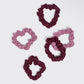 Ruched lace scrunchies(various)