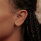 Goldie dot hoops