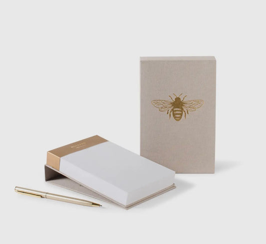 Bee flip notepad