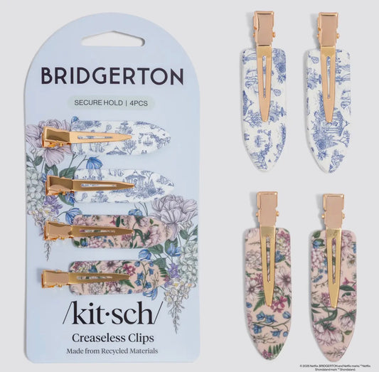 Kitsch creaseless clips Bridgerton