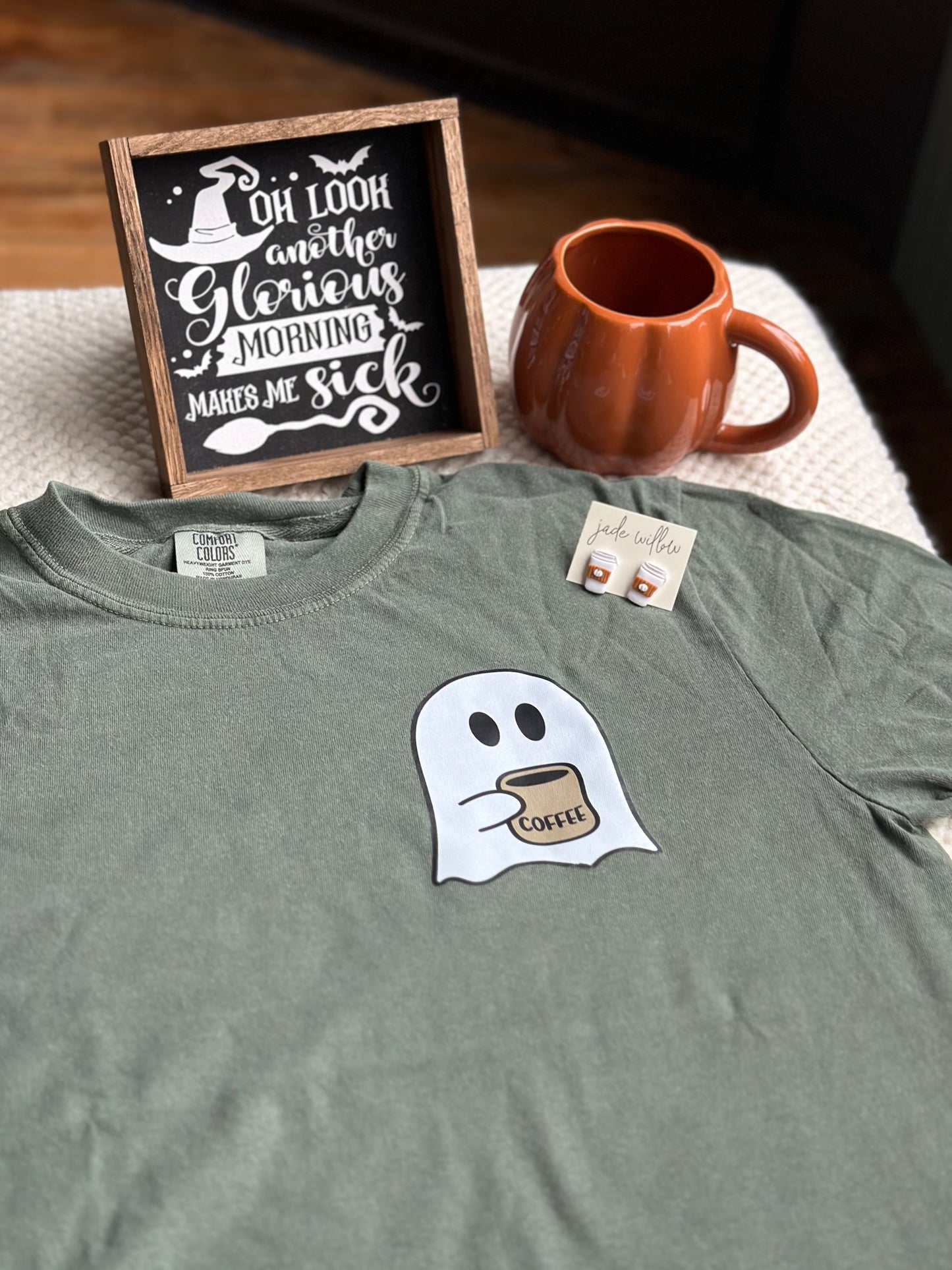 Ghost coffee lover tee