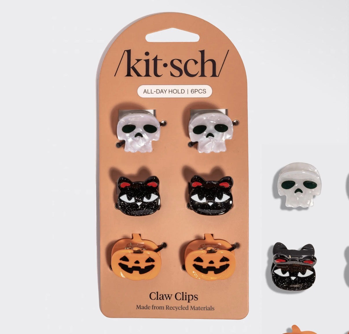 Halloween squad claw clips