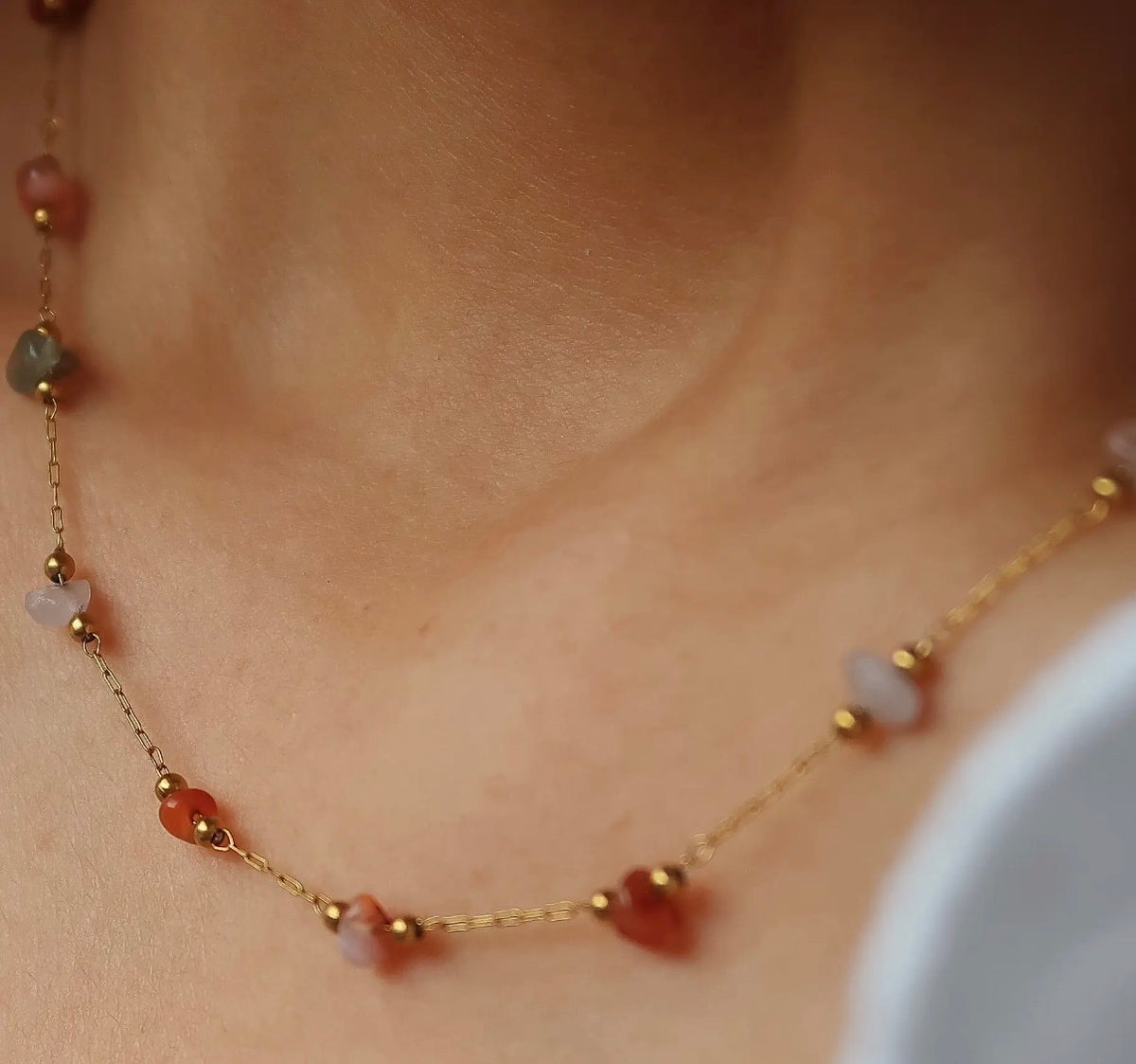 Multicolor gemstone jewelry
