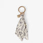Floral satin keychain (various)