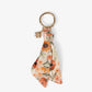 Floral satin keychain (various)