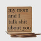 Wooden coaster funny (various)