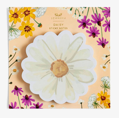 Flower sticky notes