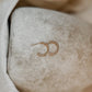 Beaded huggie hoops