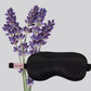 Weighted lavender eye mask