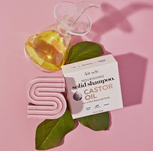 Kitsch solid shampoo bar castor oil