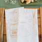 Highland Ridge tea towel (various)