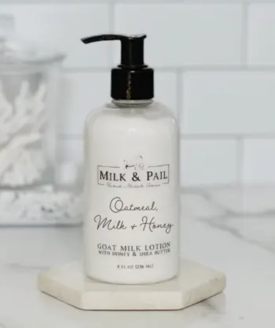 Goat milk lotion (various)